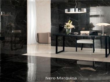 Sort marmor baggrund