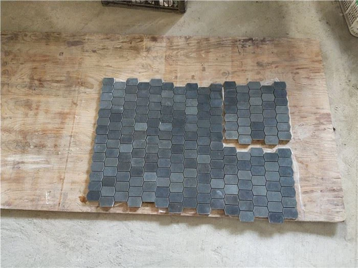 basalt mosaic tile floor tiles