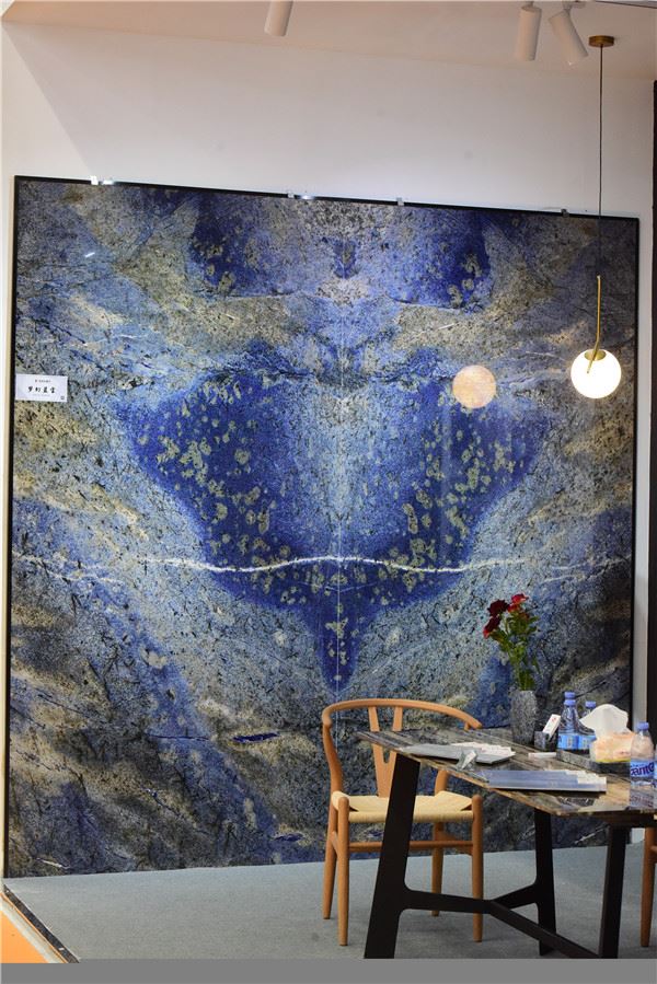 blue bahia quartzite bookmatch