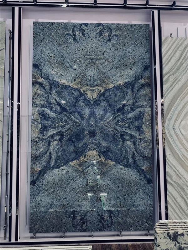 blue bahia quartzite for wall