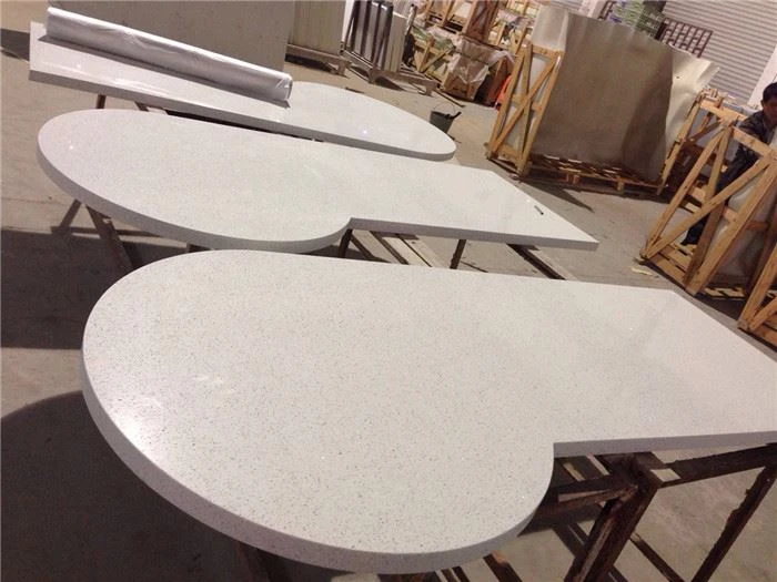 Hvide Galaxy Quartz bordplader