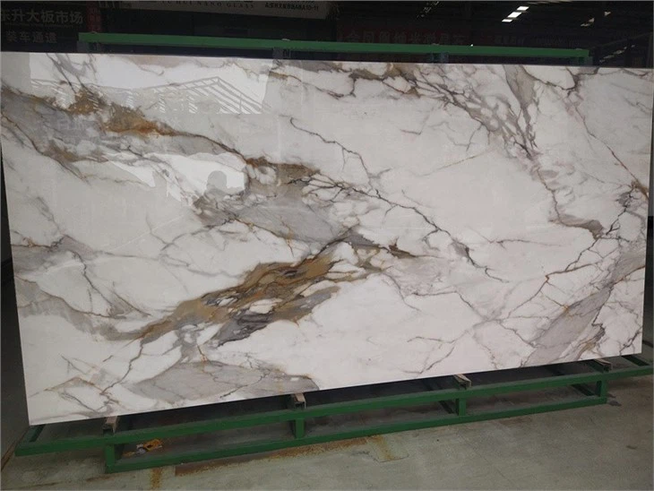 Calacatta Gold Nano Crystallized Glass Stone