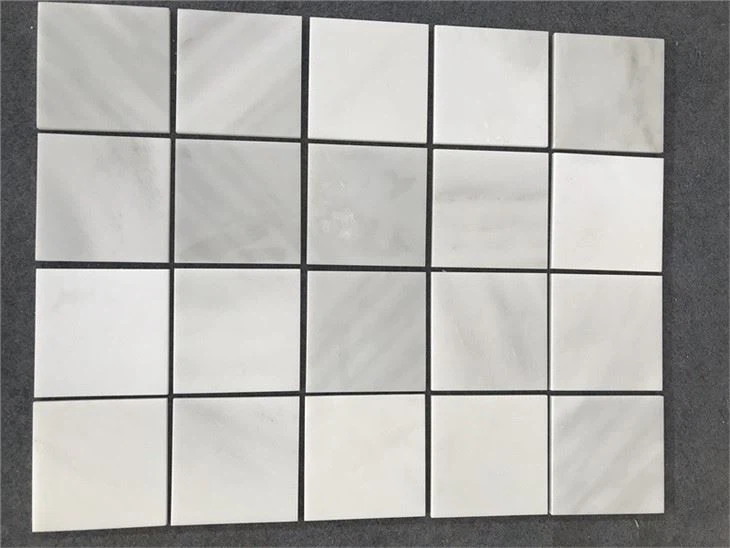 Royal Satin White Marble Tile