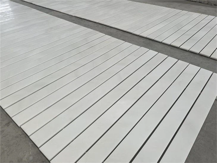 Royal Satin White Marble Tile