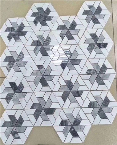 Marmor mosaik køkkenfliser