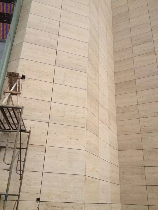 Jura Beige Honed Limestone wall tiles