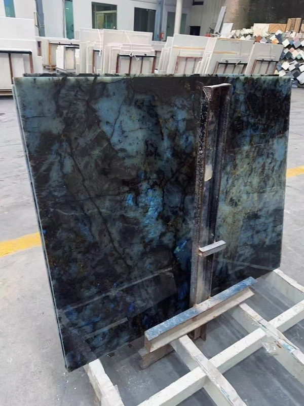 Lemurian Blue Granite Floor Tiles