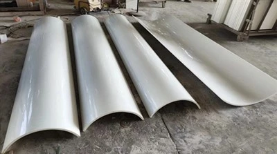 Buet nano hvidt glas