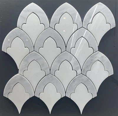 Vandjet mosaik fliser backsplash