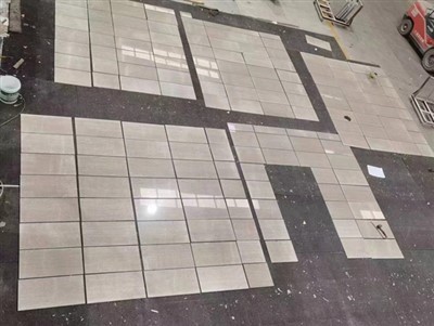 Hvide Begonia marmorfliser